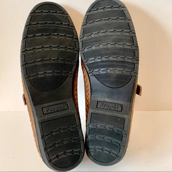 PROPET Leather Shock Absorber Walking Shoes - Picture 4 of 8